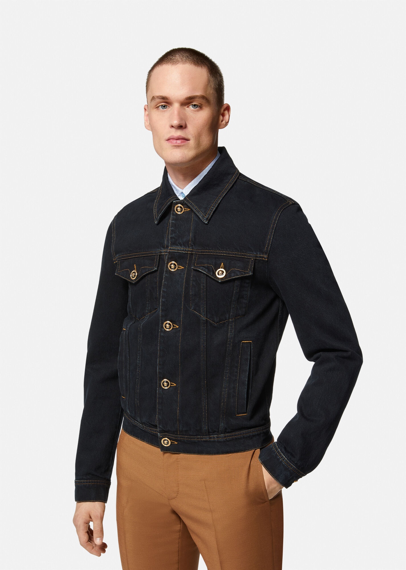 Medusa Denim Jacket - 3