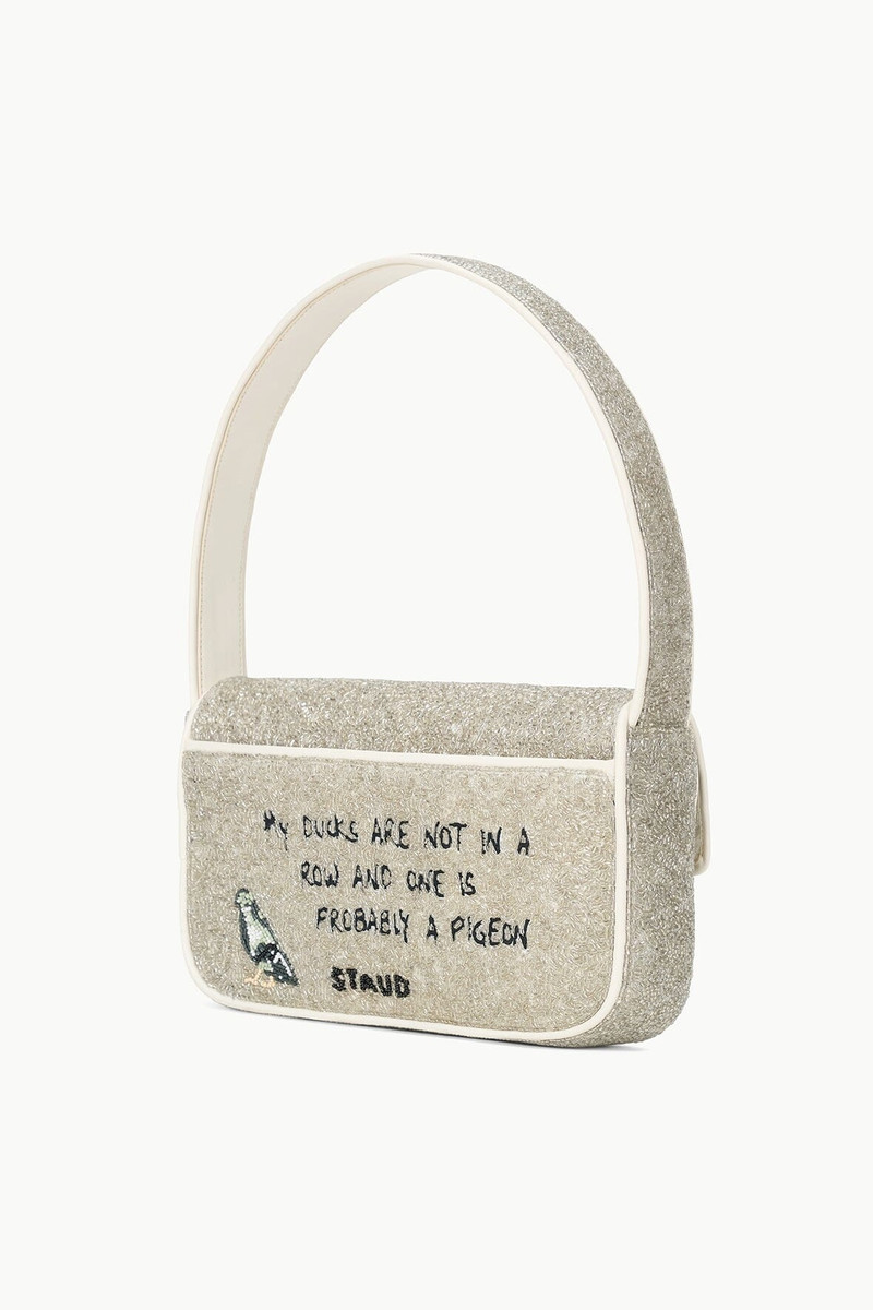 STAUD TOMMY BEADED BAG DUCKS NOT IN A ROW 3