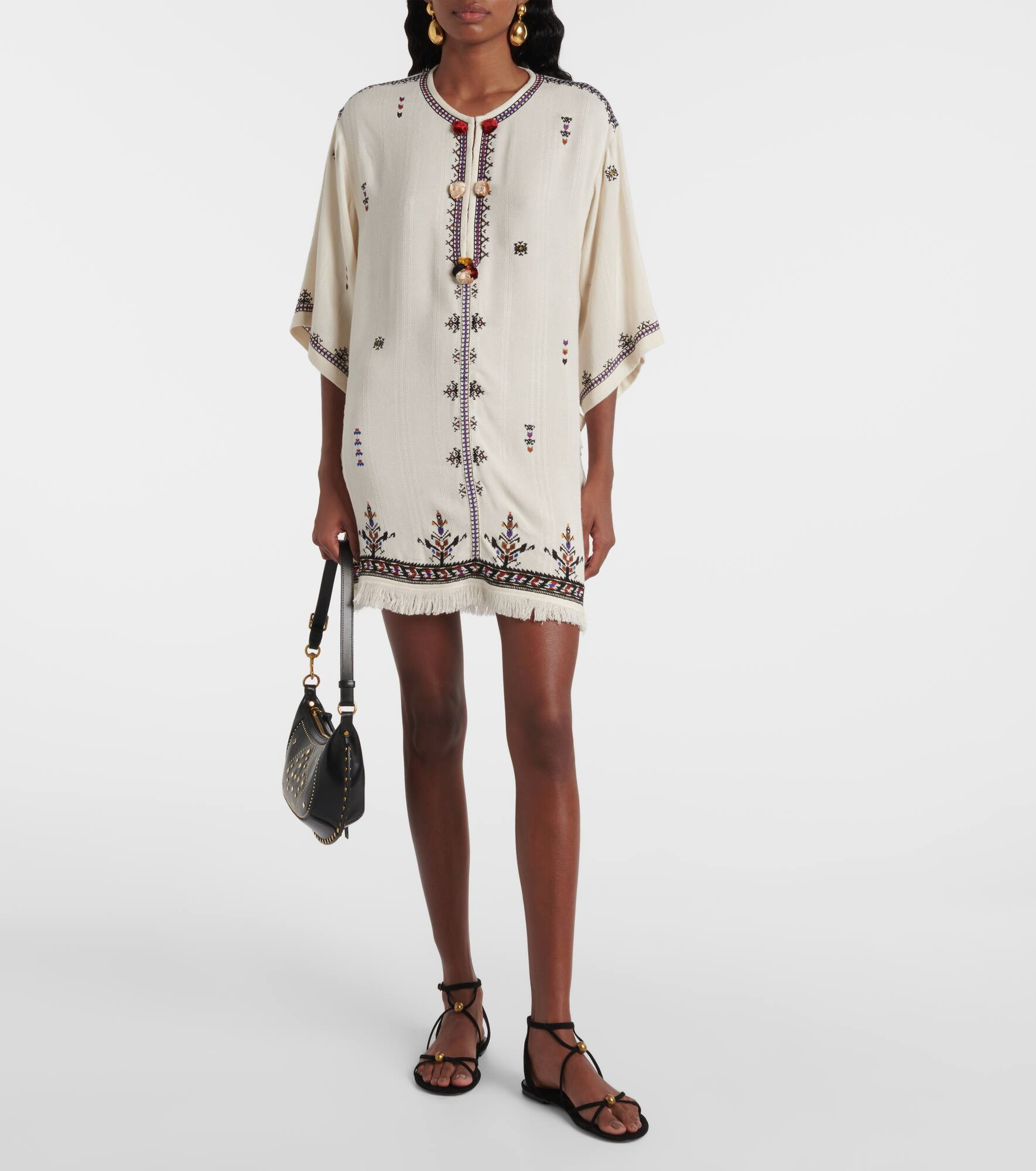 Kressy embroidered minidress - 2