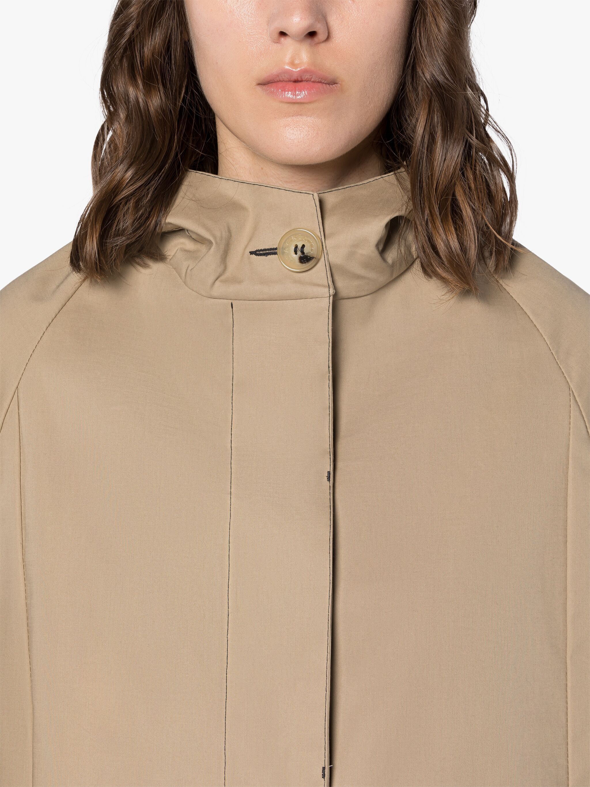 Mackintosh Humbie hooded raincoat - Orange