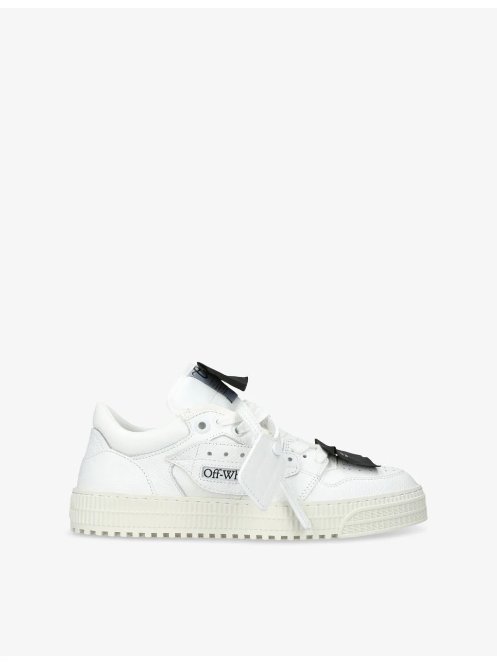 3.0 Off-Court Low-Top Leather Trainers - 1