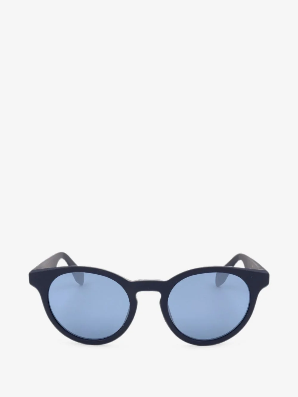 round-frame logo-print sunglasses - 1