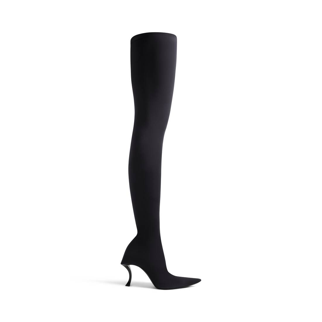 Women's Hourglass 100mm Over-the-knee Boot  in Black - 1