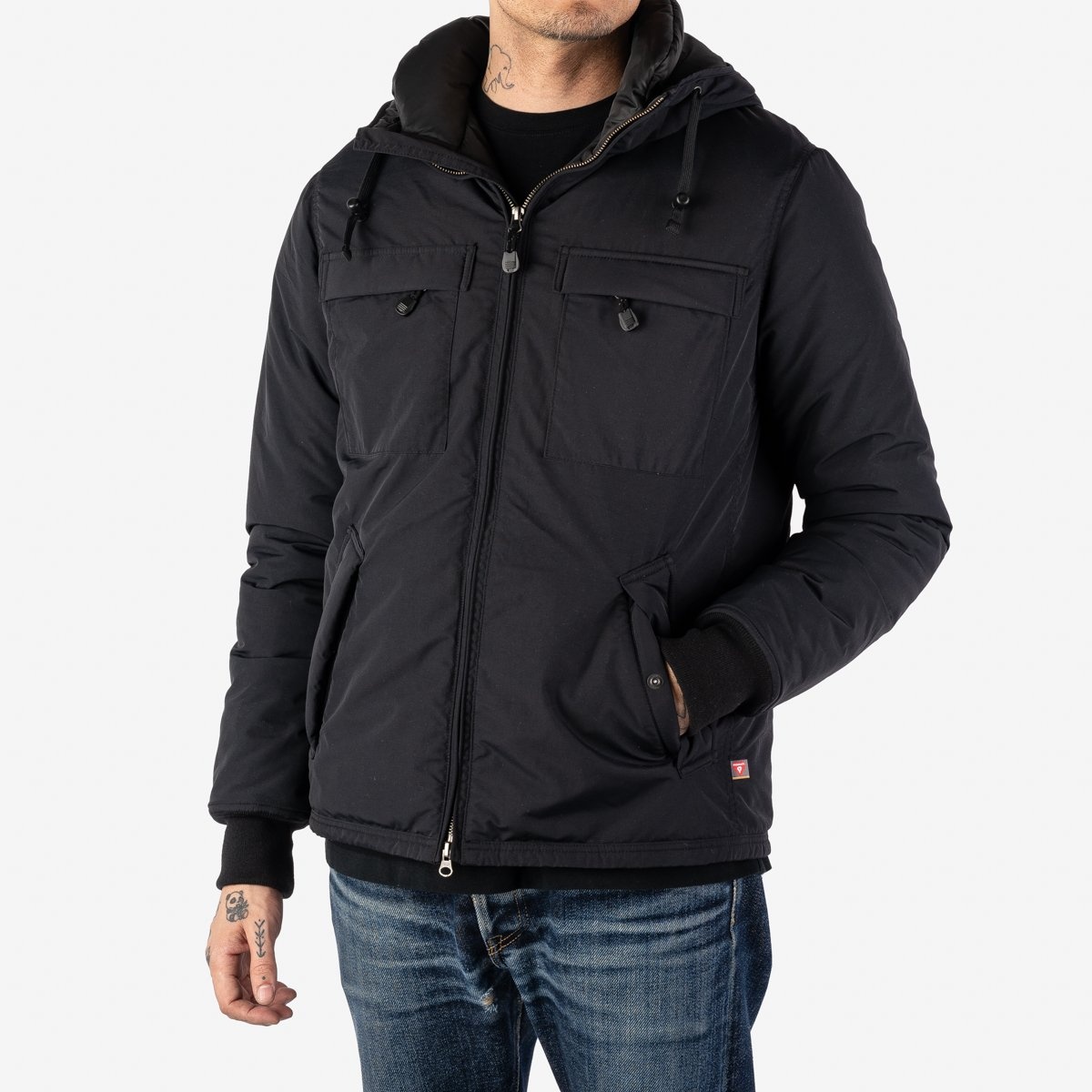 IHJ-102-BLK Primaloft® Street Parka - Black - 2