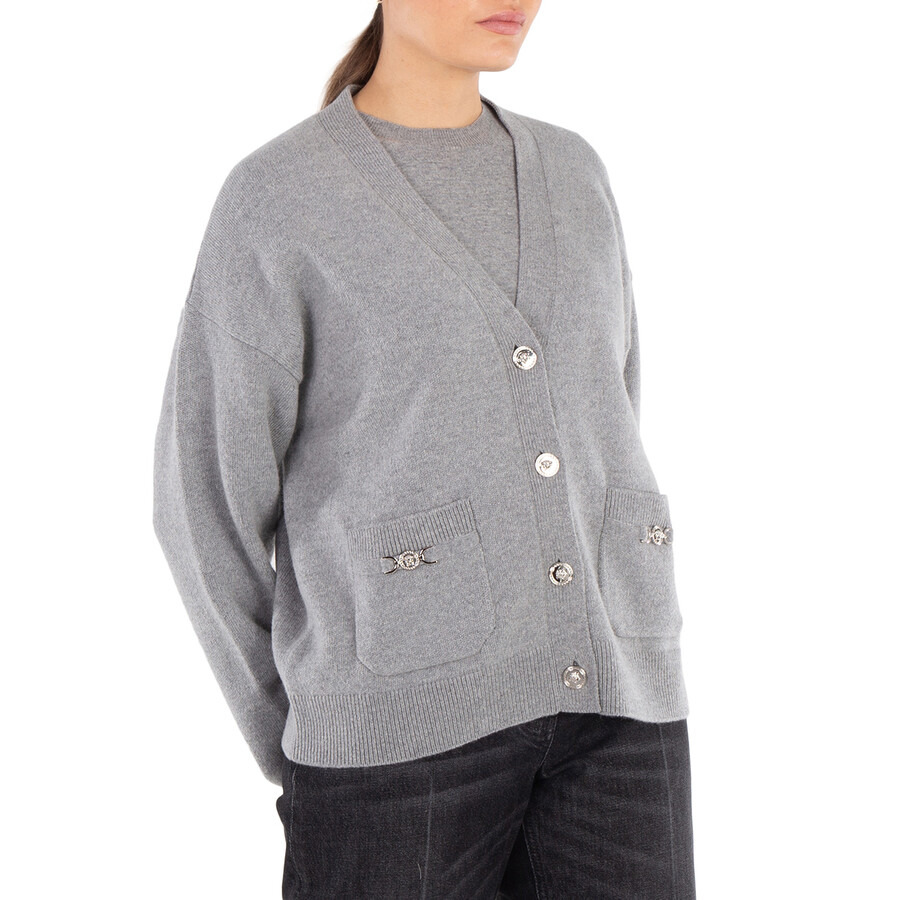Versace Medusa 95 Knit Boxy Cardigan - 2