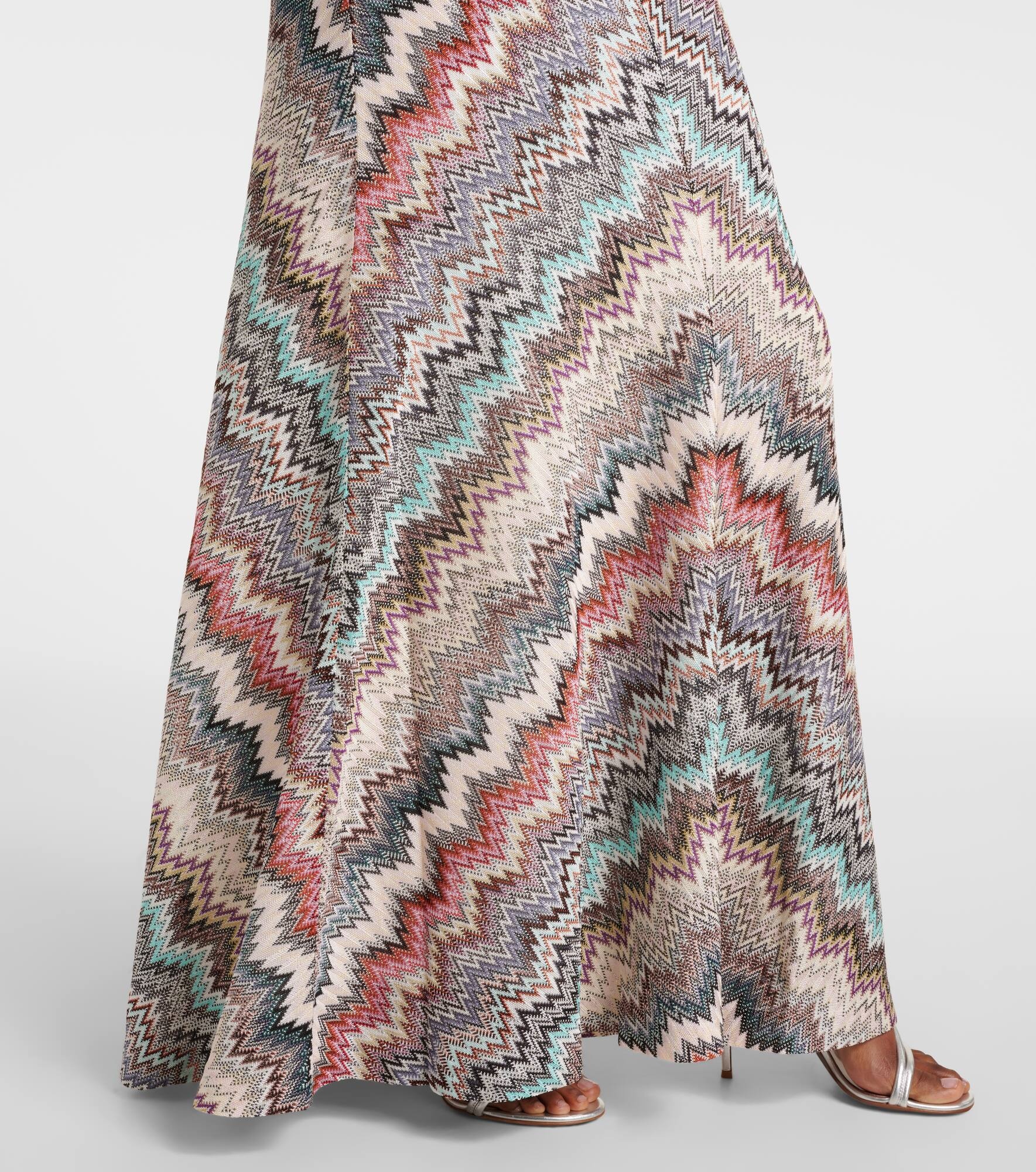 Zigzag maxi skirt - 5