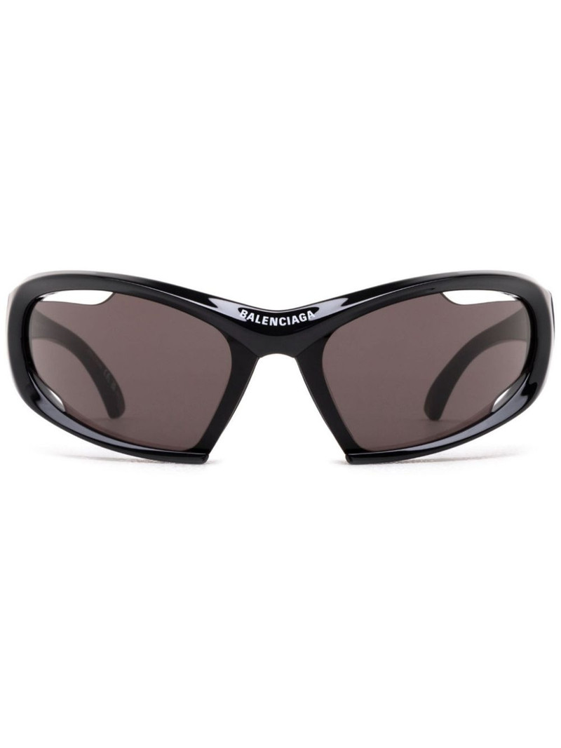 Uni Dynamo Wrap oval-frame sunglasses 1