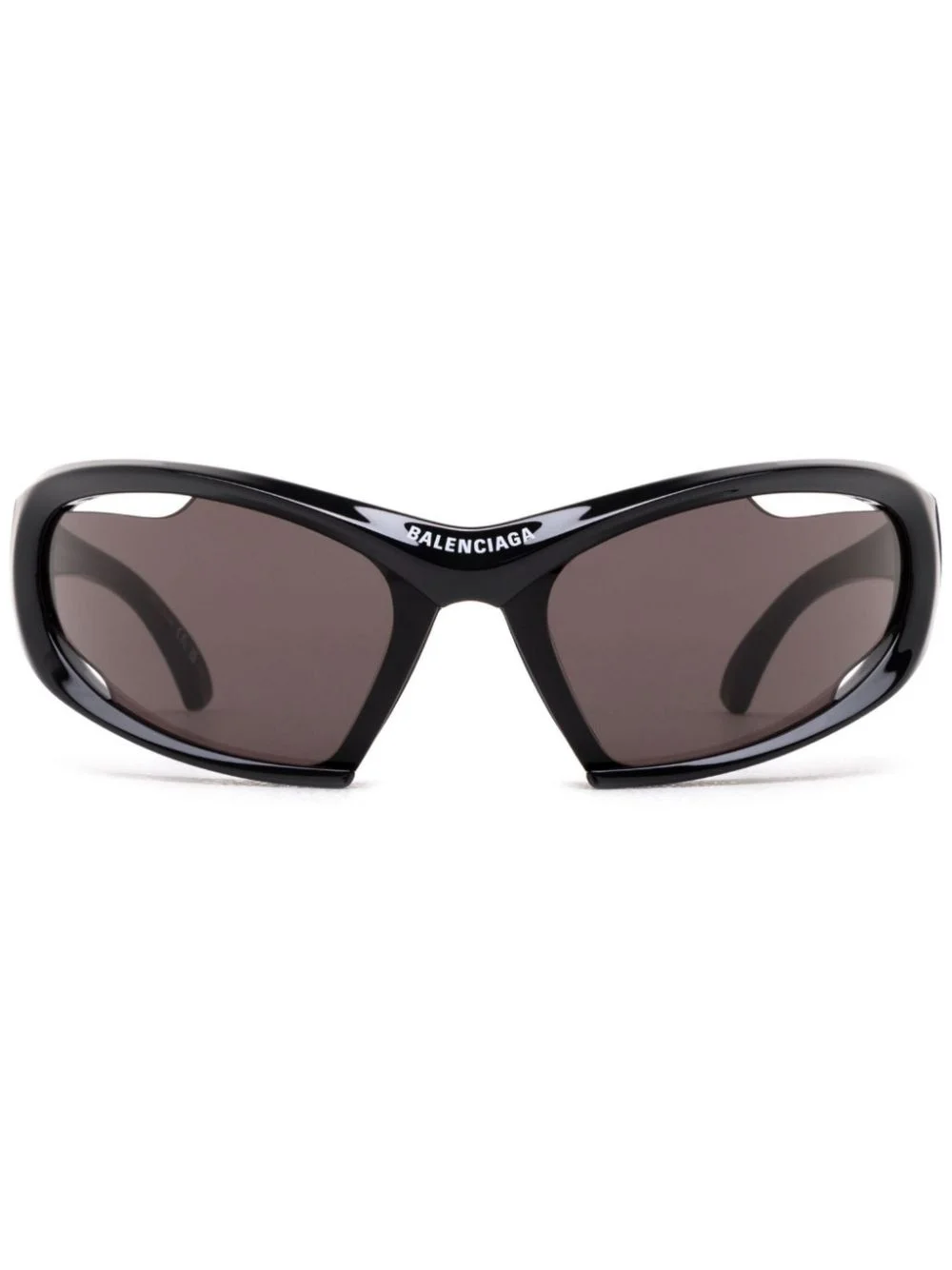 Uni Dynamo Wrap oval-frame sunglasses - 1