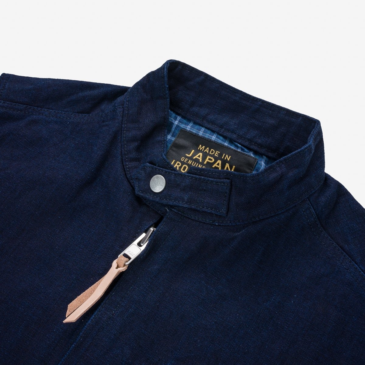 IHJ-135-IND 13oz Oxford Cloth Riders Jacket - Indigo - 7