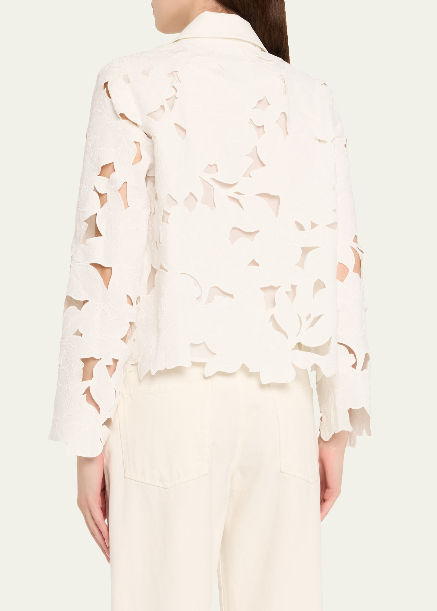 Quinn Floral Cut-Out Jacket - 3
