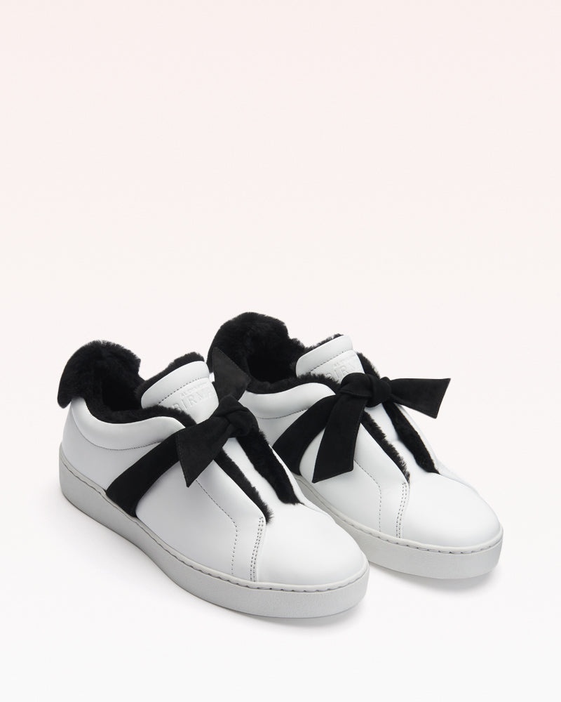 CLARITA SNEAKER SHEARLING BLACK - 2