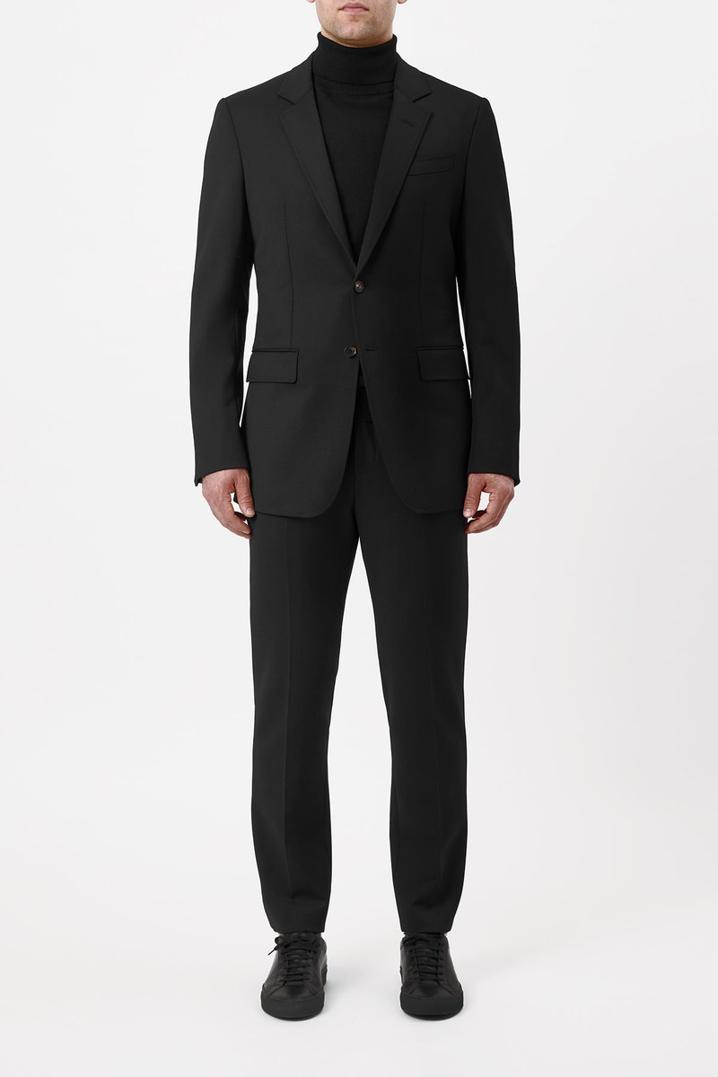 GABRIELA HEARST Irving Jacket in Black Sportwear Wool outlook