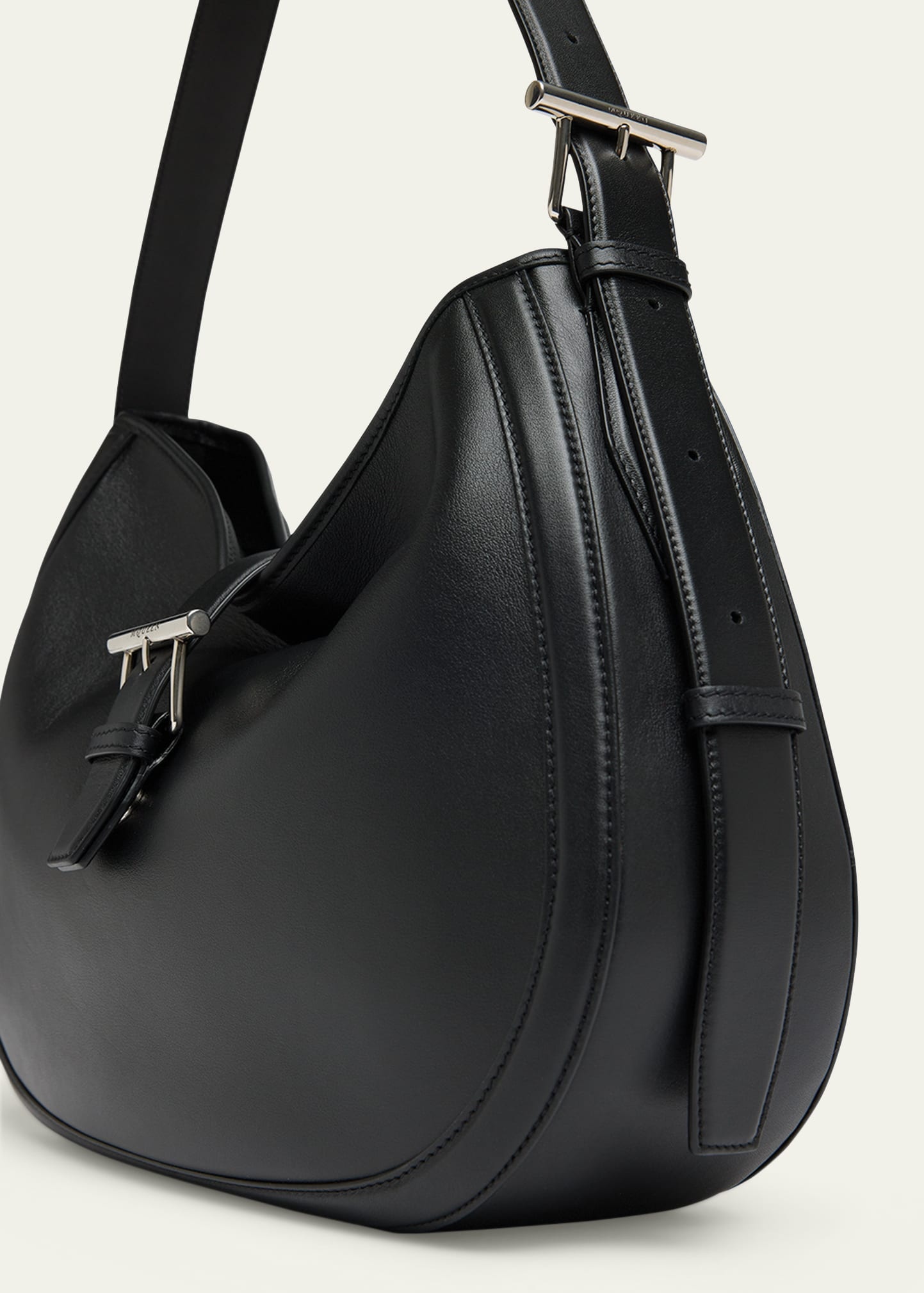 T-Bar Leather Shoulder Bag - 5
