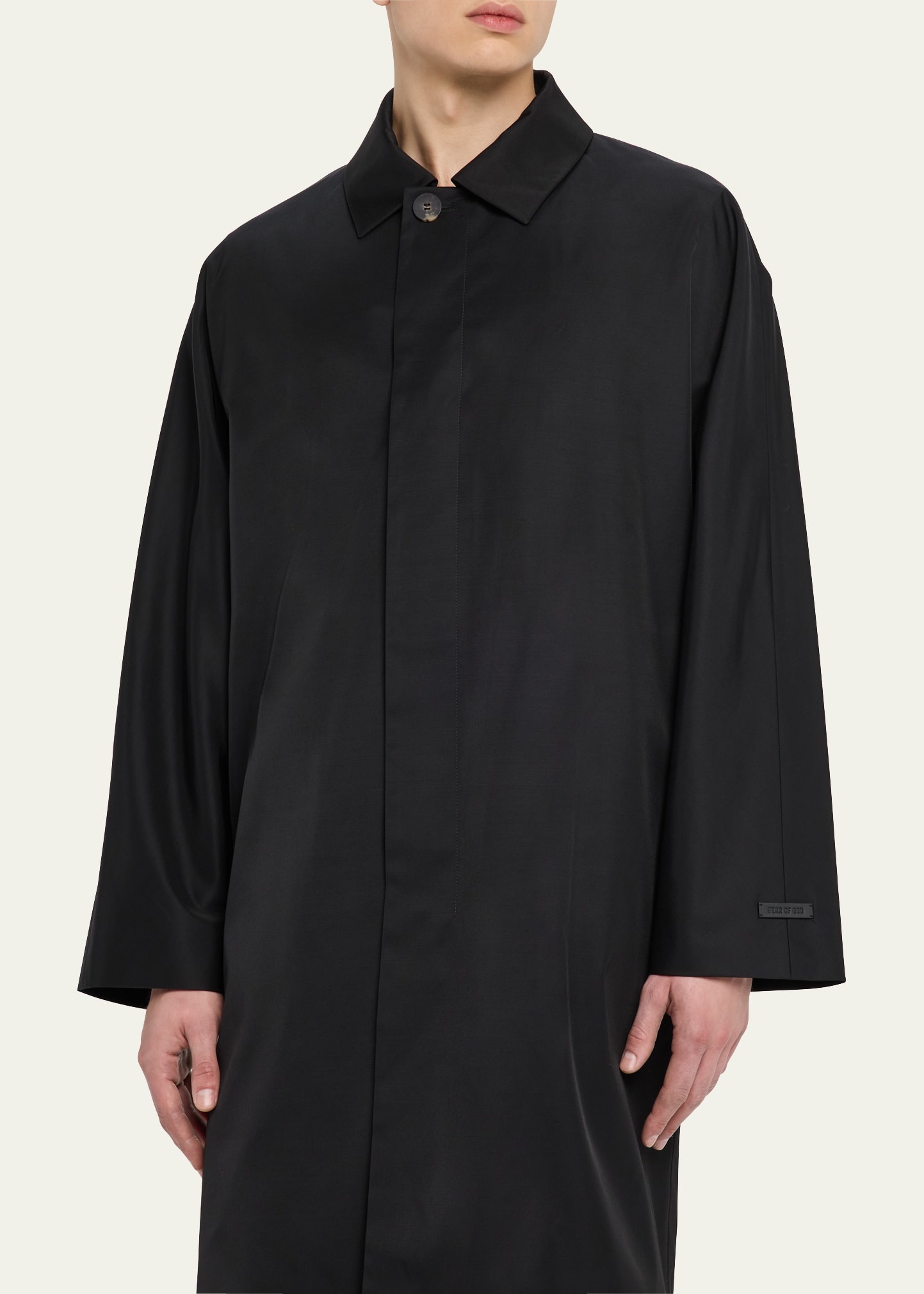 Men's Eternal Nylon-Wool Car Coat - 4