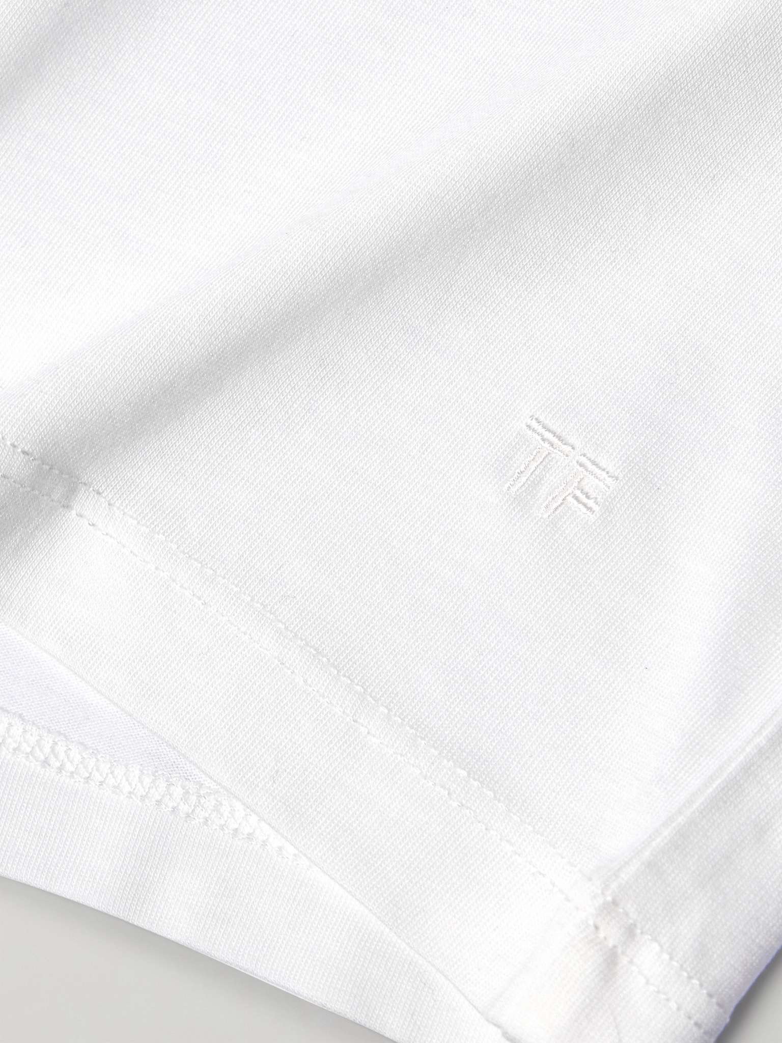 Slim-Fit Lyocell and Cotton-Blend Jersey T-Shirt - 5