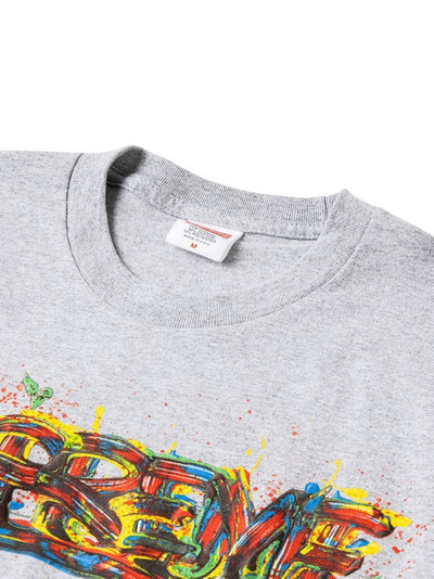 Supreme paint logo T-shirt outlook