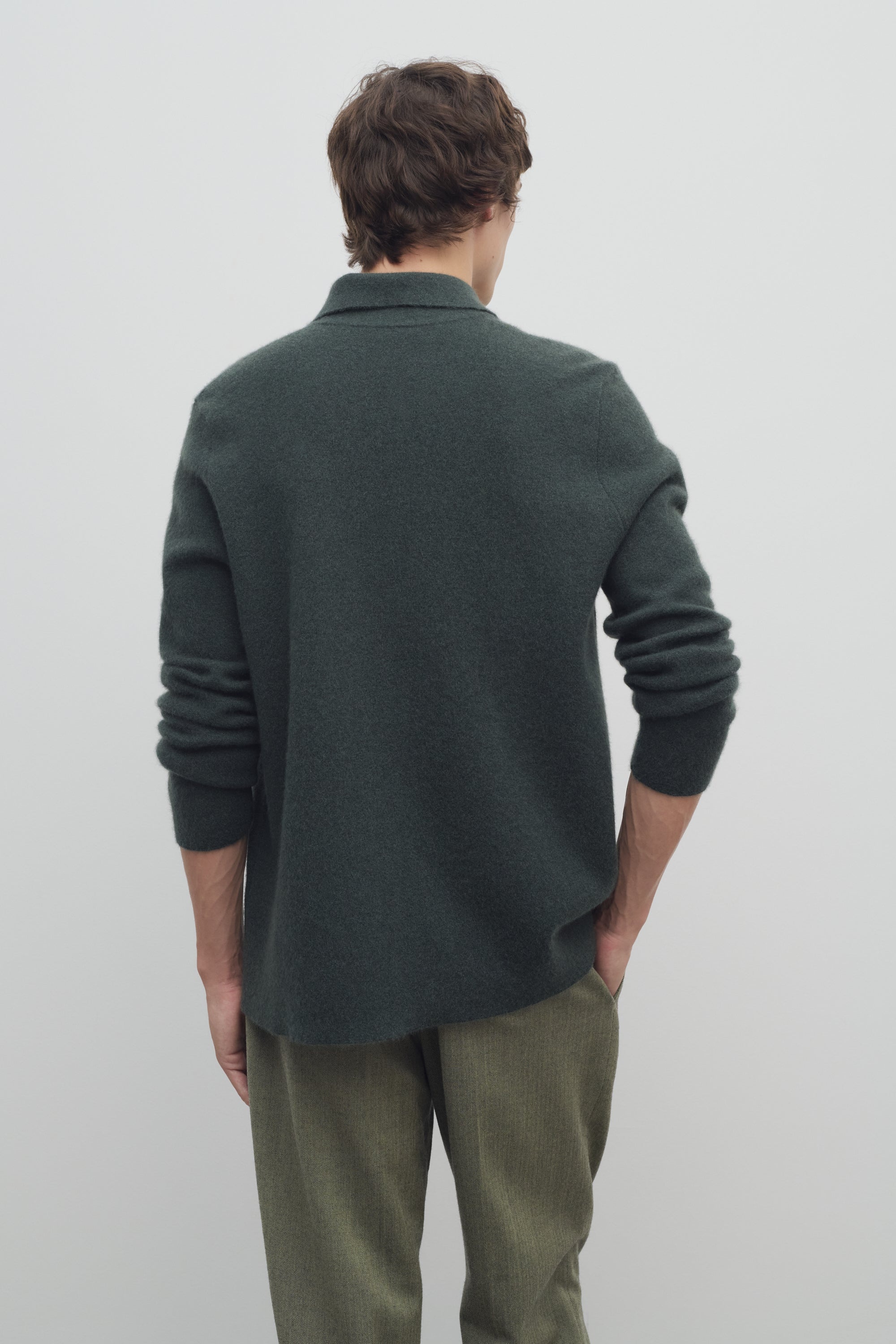 Iverson Jacket in Silk, Cashmere, and Cotton - 5
