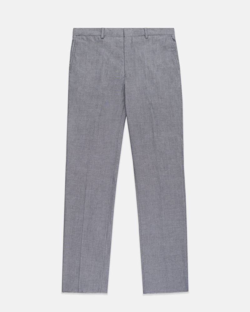 J. PRESS MADE-IN-USA NAVY COTTON CHAMBRAY TROUSERS outlook