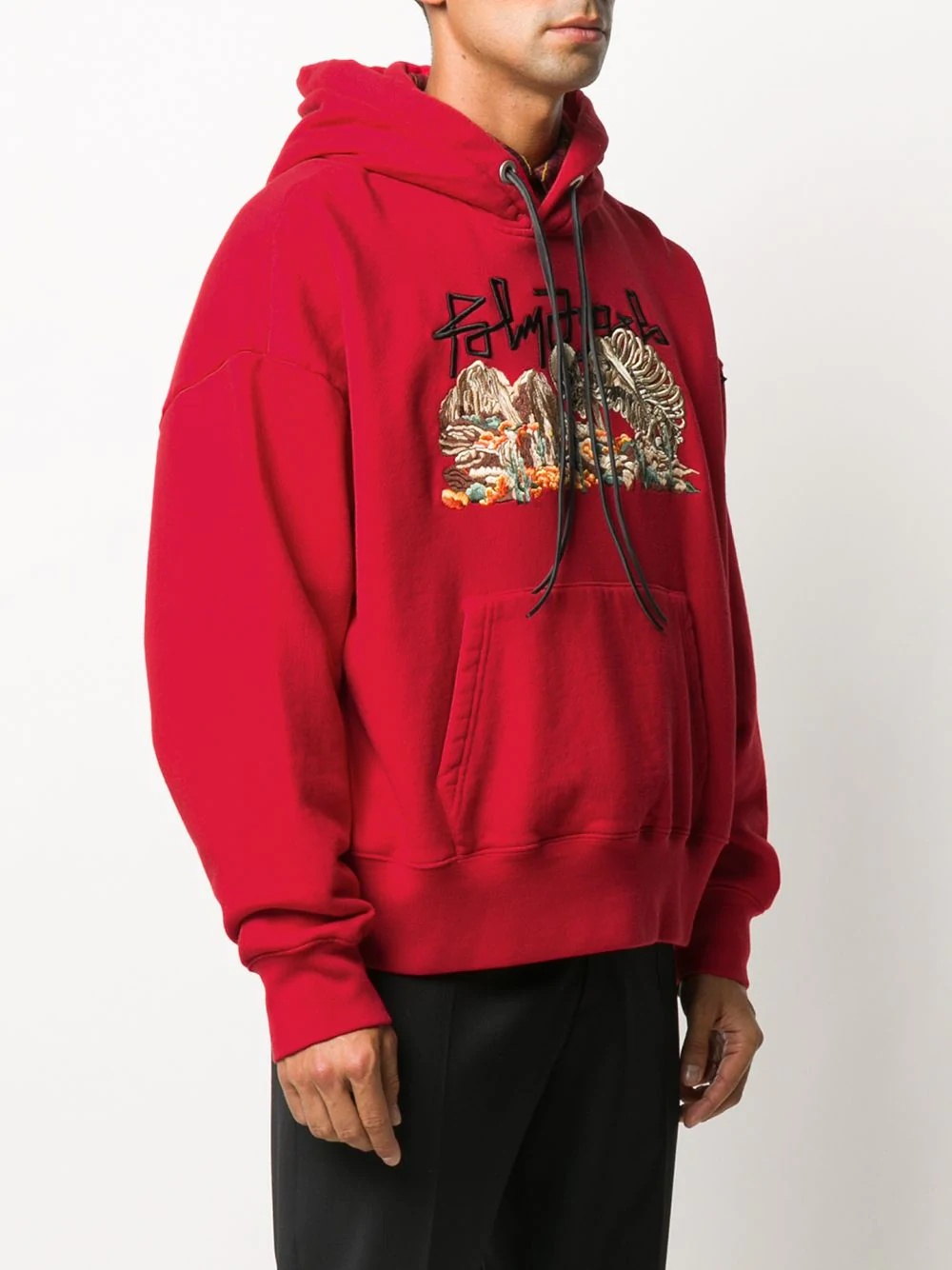 Desert Skull printed hoodie - 3