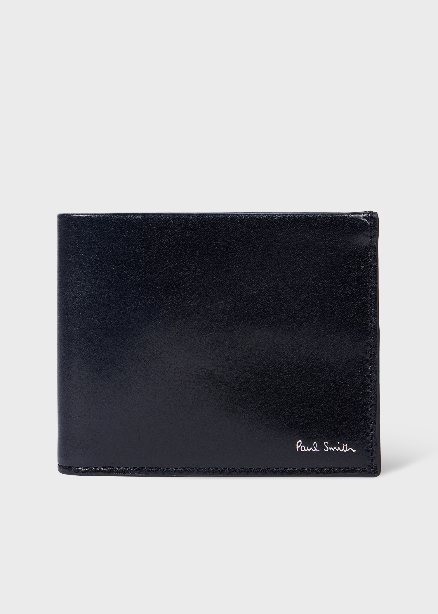 Navy Interior 'Signature Stripe' Trim Billfold Wallet - 1