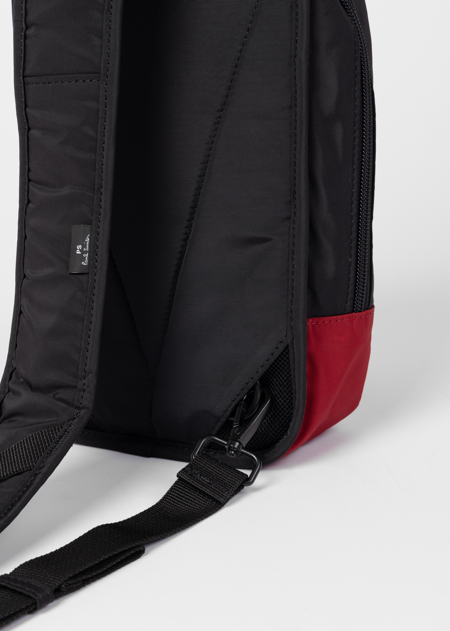 Black Panelled Sling Bag - 4