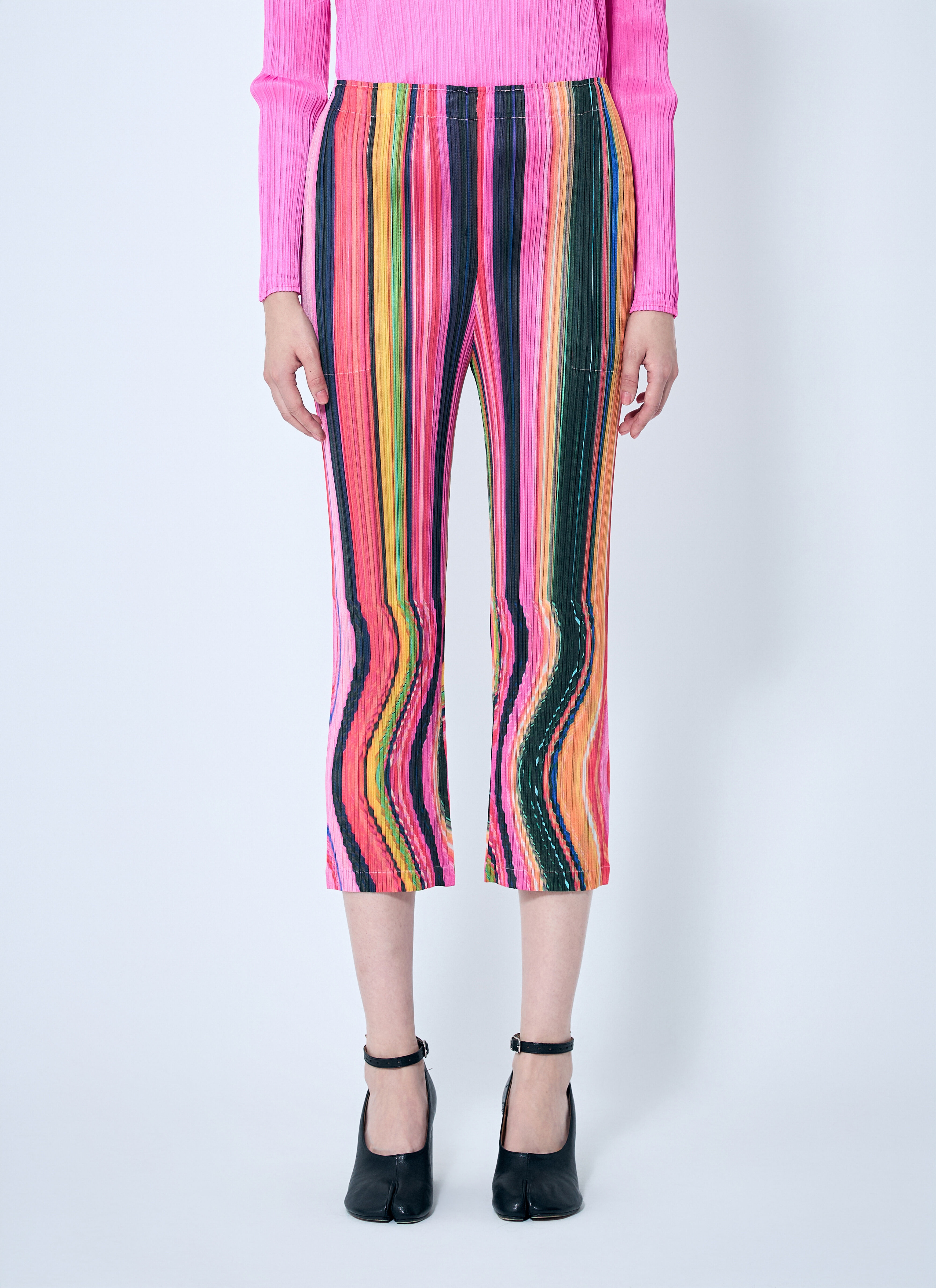 Warp Pleated Pants - 1