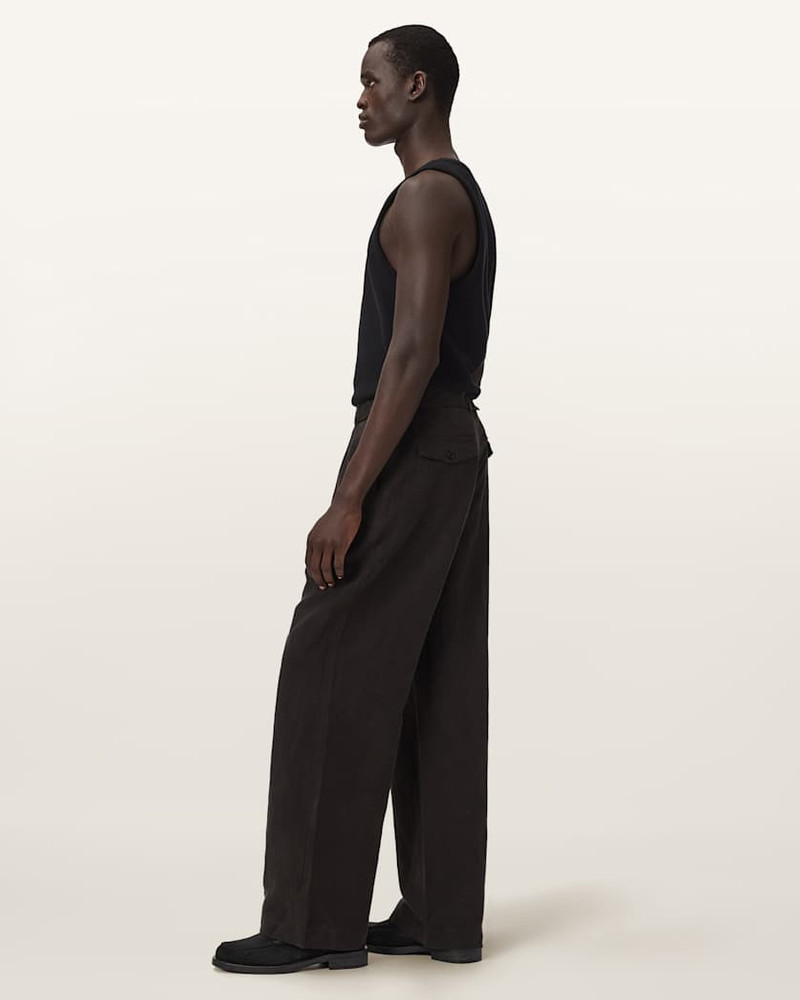 MARKO RELAXED FIT LINEN BLEND PANTS 6