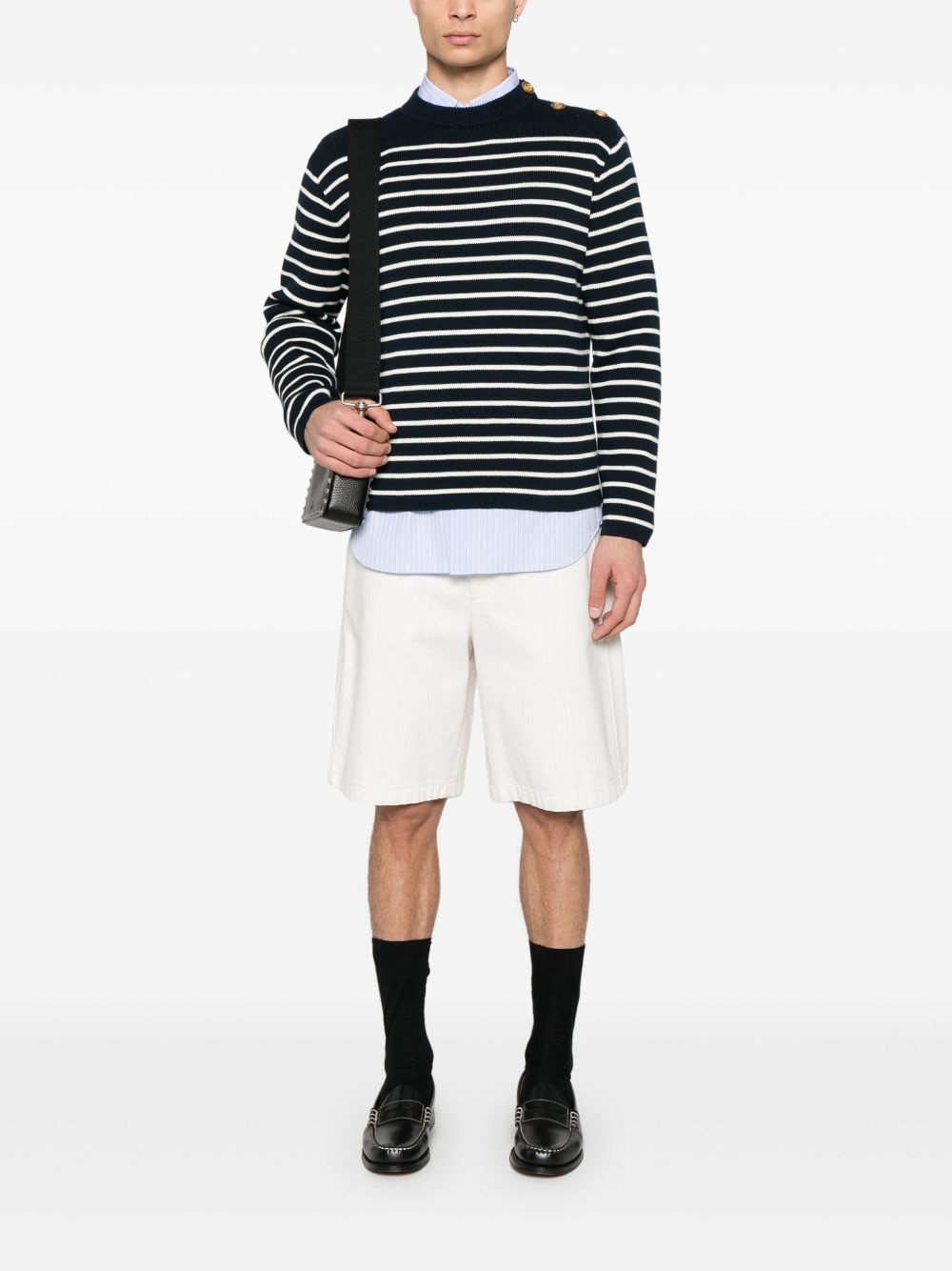 striped sweater - 2