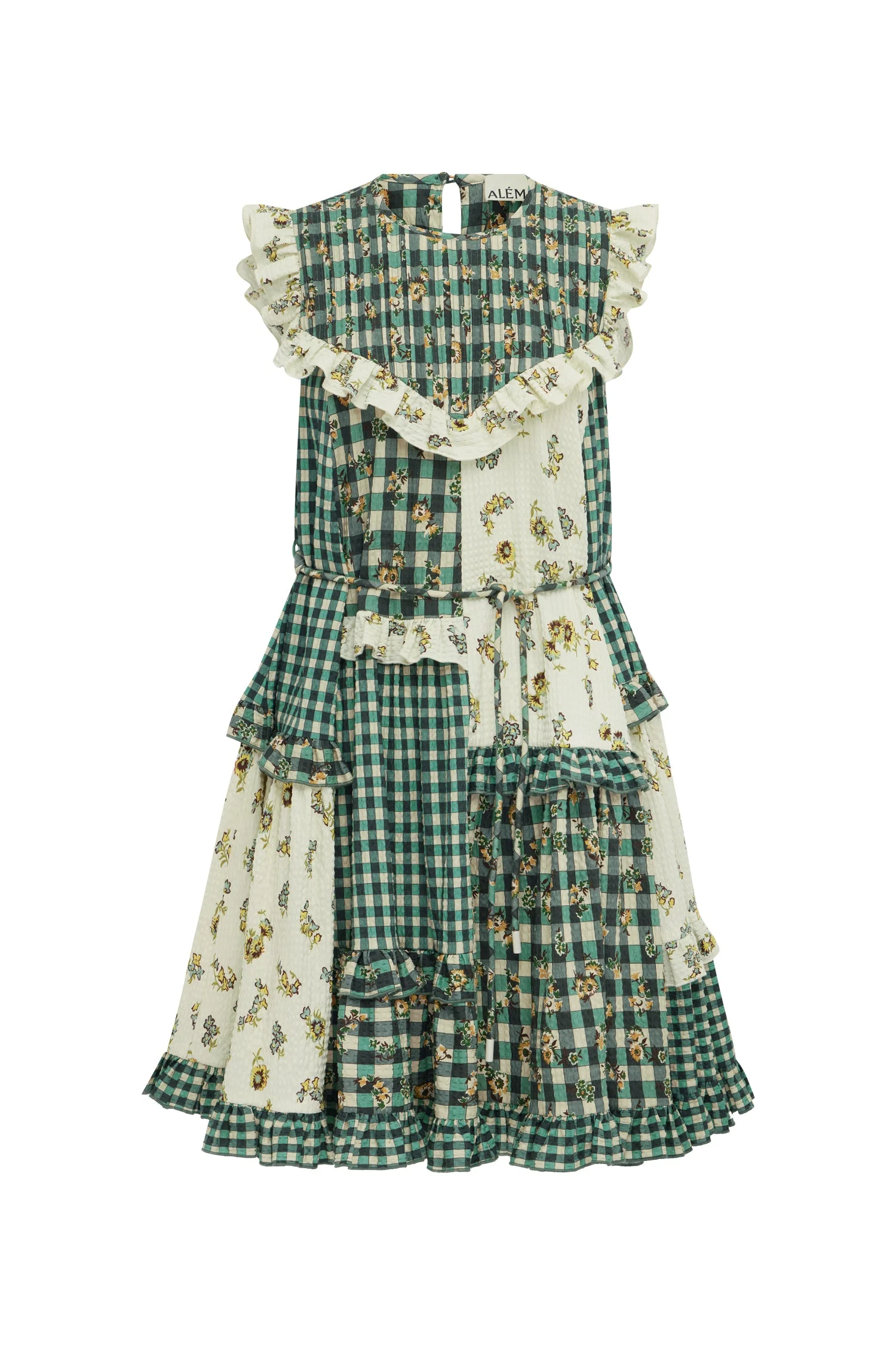 Outrider Seersucker Mini Dress - 1