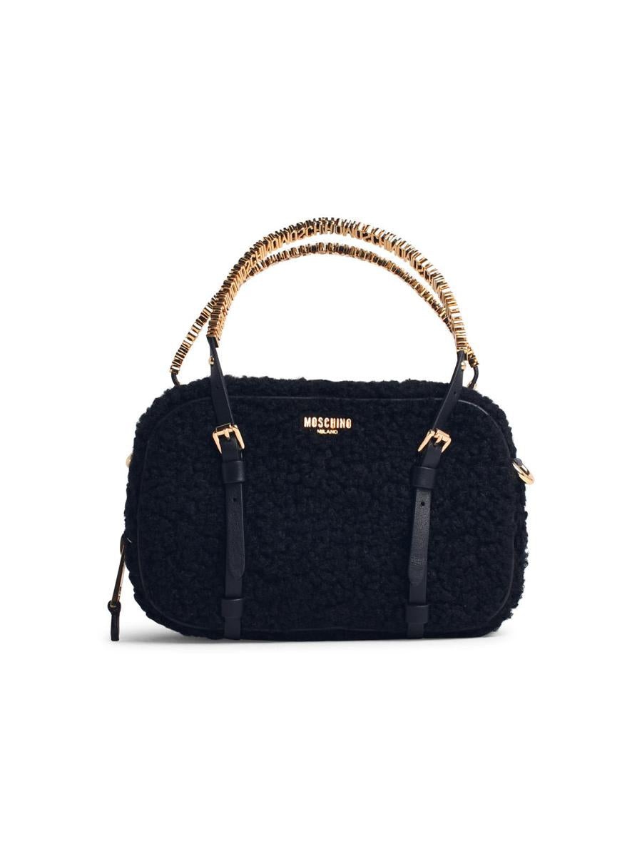 Moschino 'Soft' Black Polyester Bag - 1