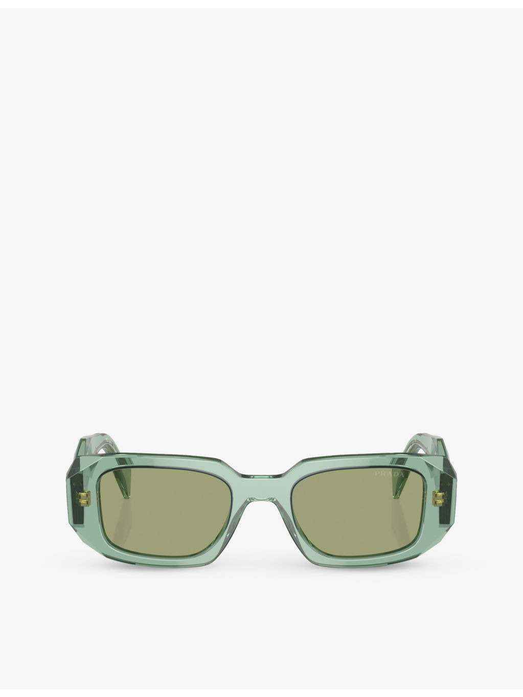 PR A25S rectangle-frame acetate sunglasses - 1