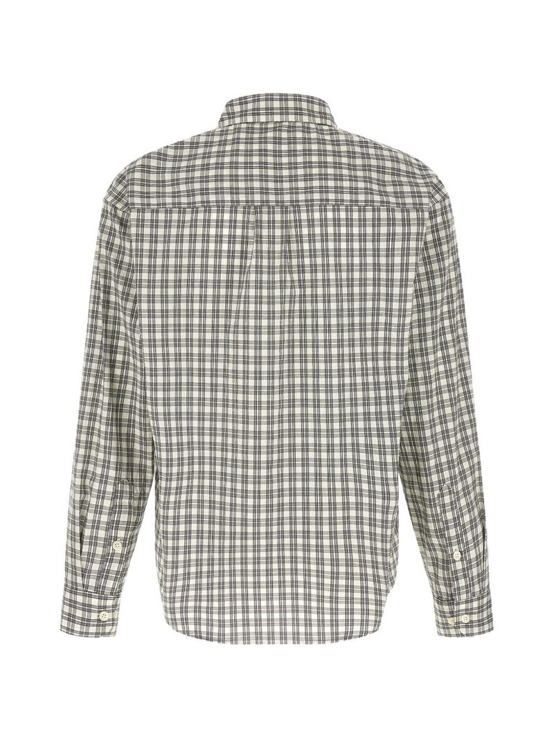 mfpen check-print long-sleeve shirt outlook