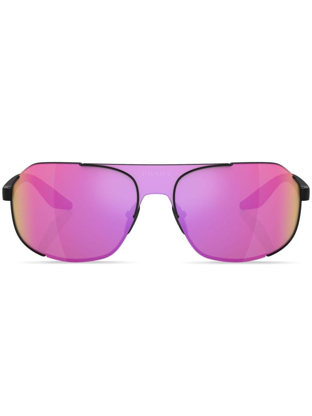round-frame sunglasses - 1
