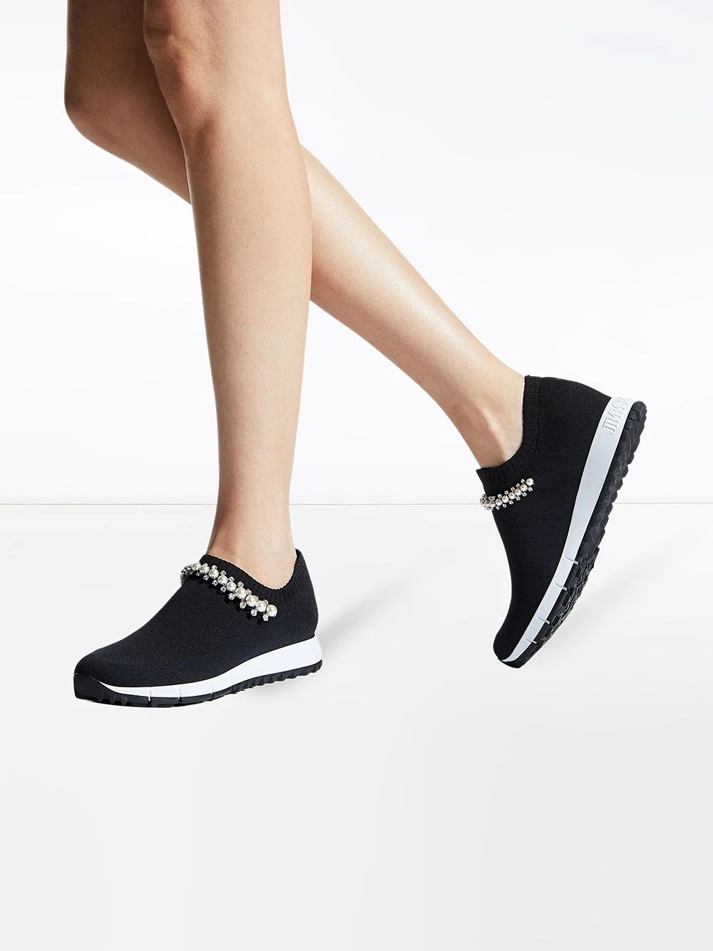 Verona knit embellished sneakers - 5