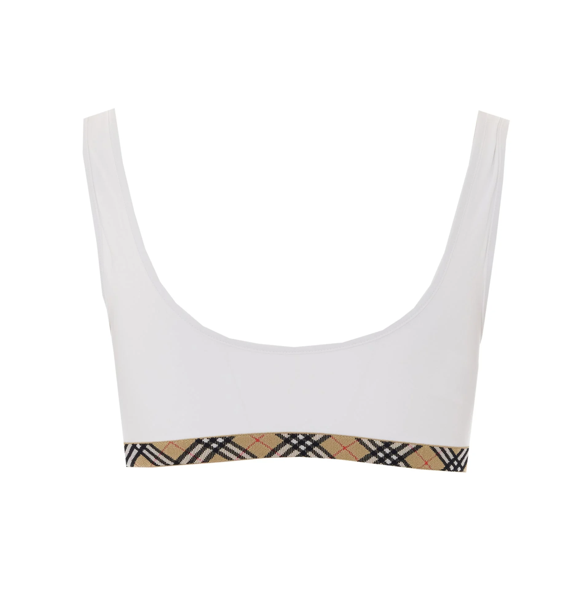 Burberry Top White Polyamide - 1