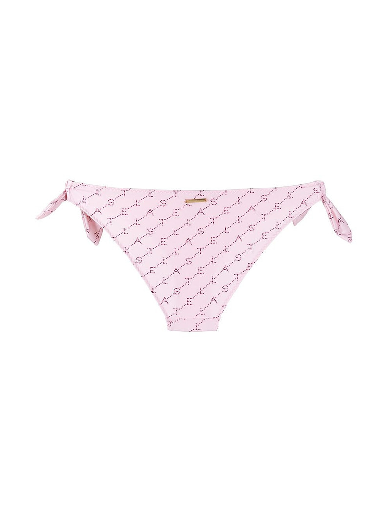 Stella McCartney monogram-print bikini bottoms outlook