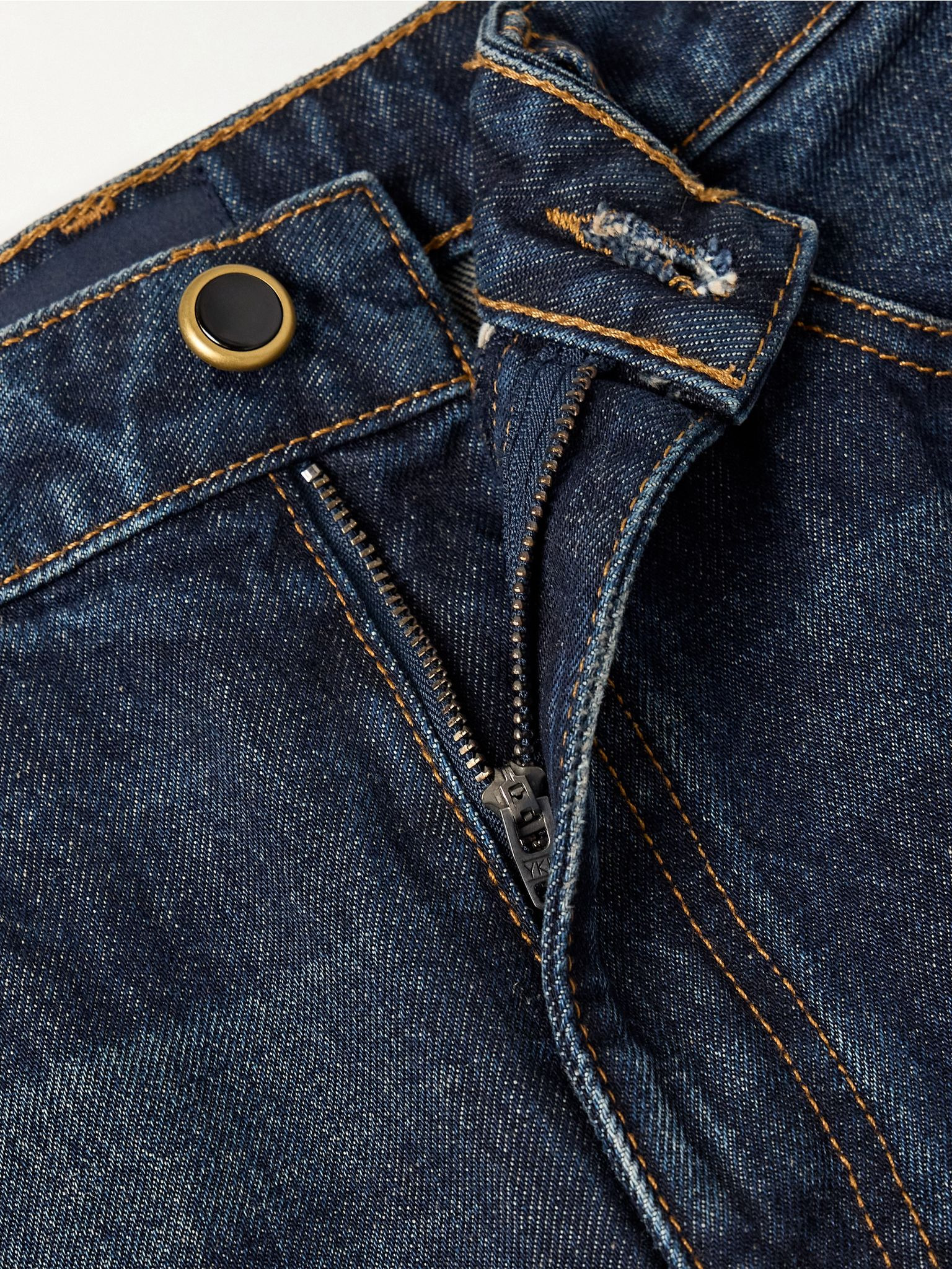Abigail high-rise straight-leg jeans Dark denim - 5