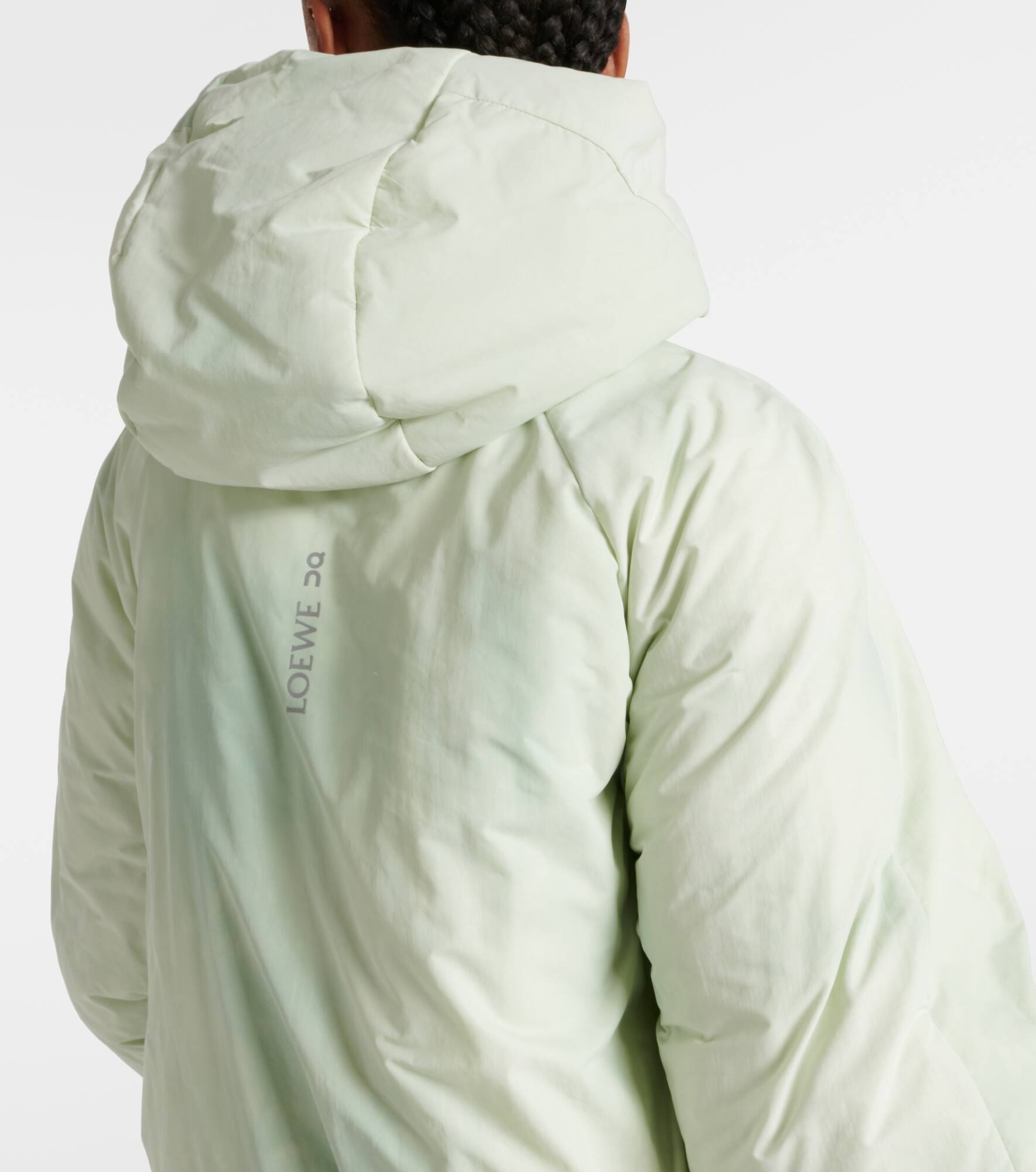 x On tie-dye technical puffer jacket - 6