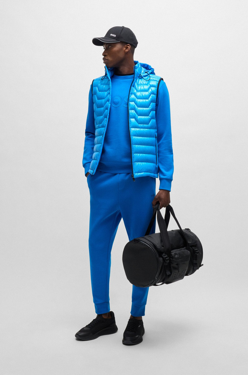 BOSS WATER-REPELLENT REGULAR-FIT GILET WITH SIGNATURE QUILTING outlook
