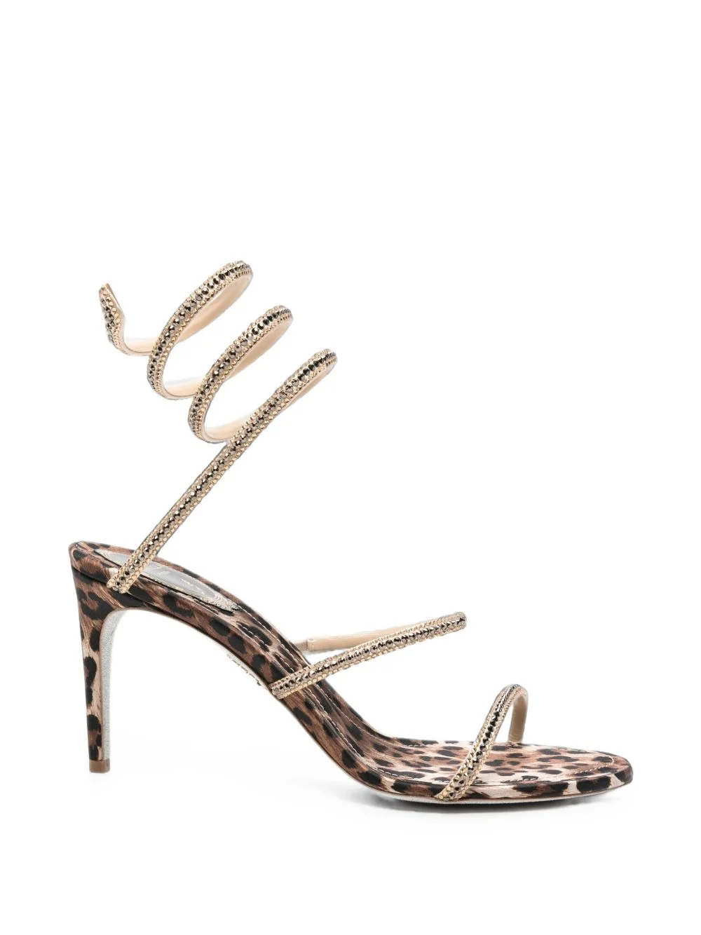 Cleo leopard-print sandals - 1
