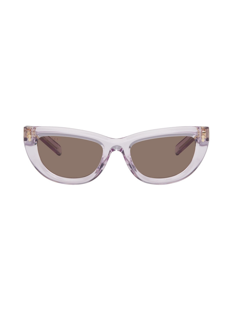Purple Cat-Eye Sunglasses - 1