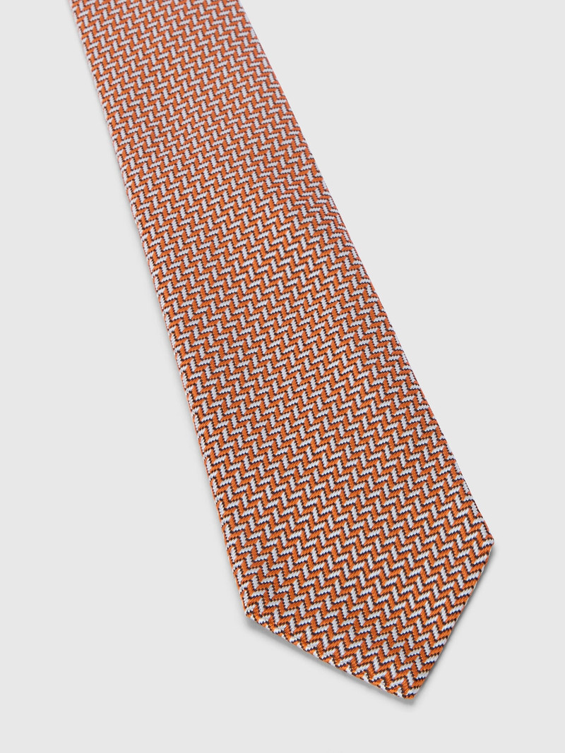 Missoni Pure silk zigzag tie outlook