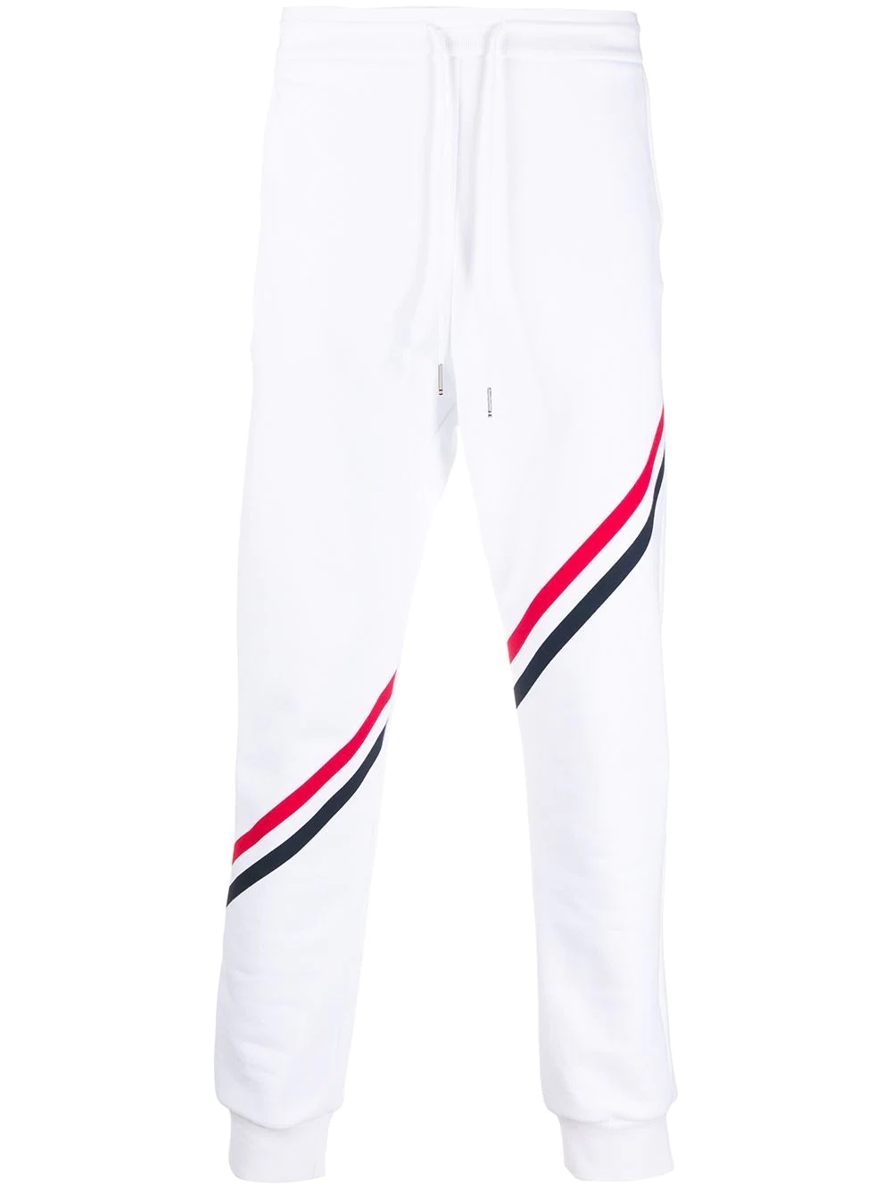 RWB diagonal stripe sweatpants - 1