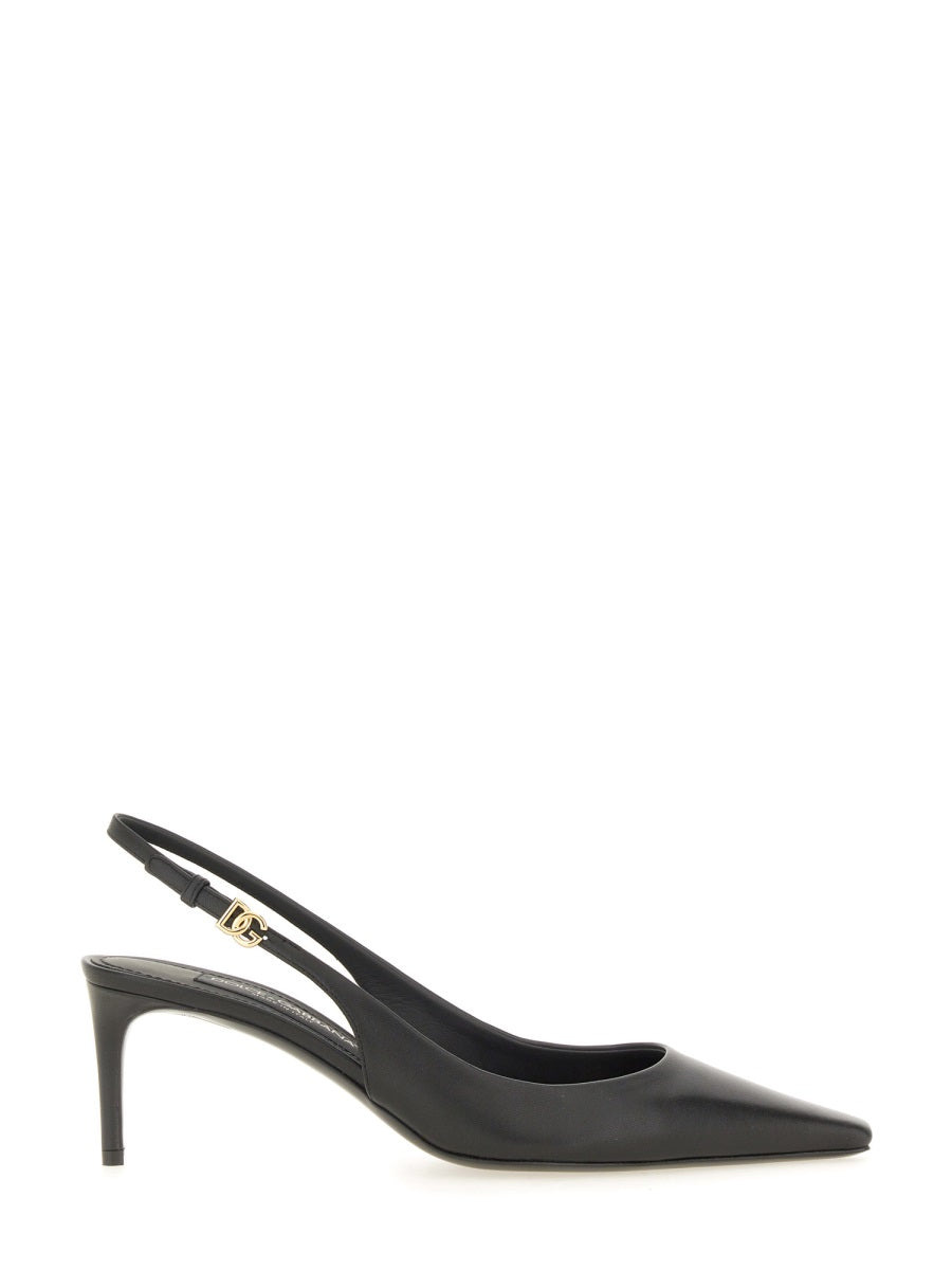Dolce & Gabbana Women Slingback With Logo - 1