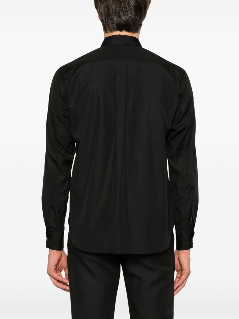 draped-detail shirt 4
