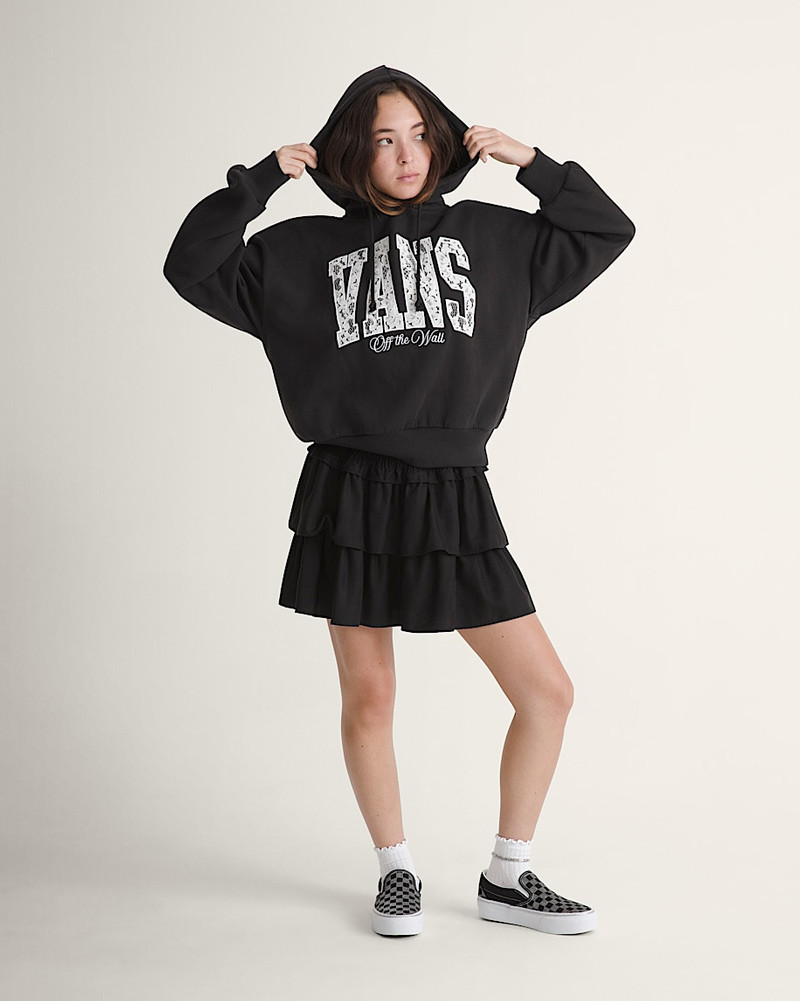 Laced Up Retro Pullover Hoodie 1
