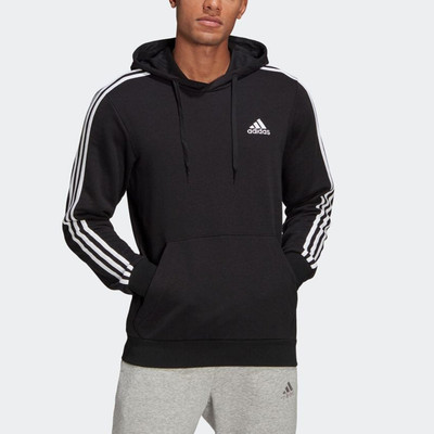 adidas adidas Athleisure Casual Sports hooded Pullover Black GK9062 outlook