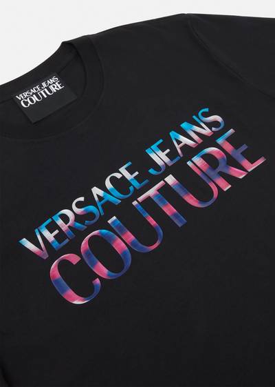 VERSACE JEANS COUTURE Colorful Logo T-Shirt outlook