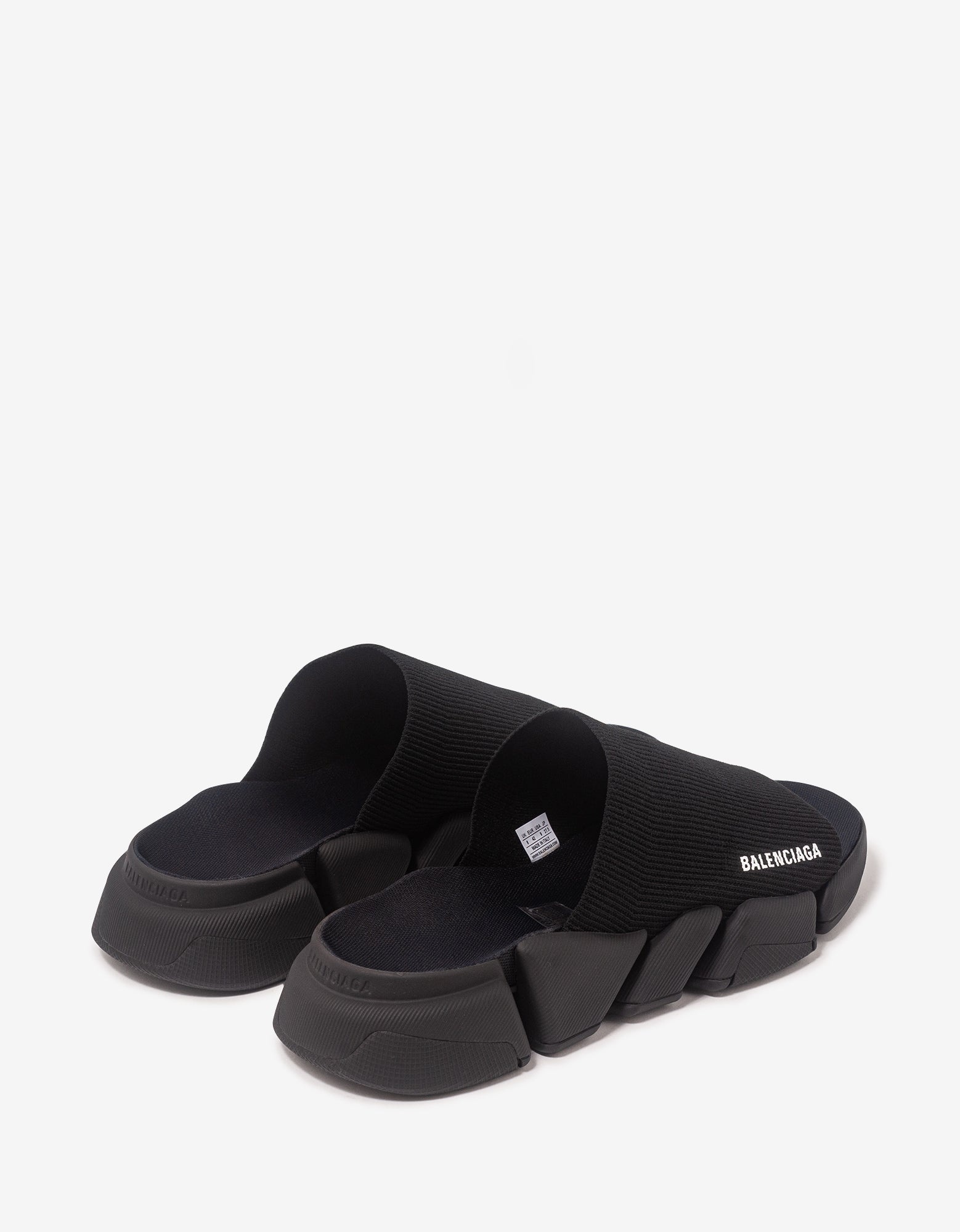 Black Speed 2.0 Slide Sandals - 7