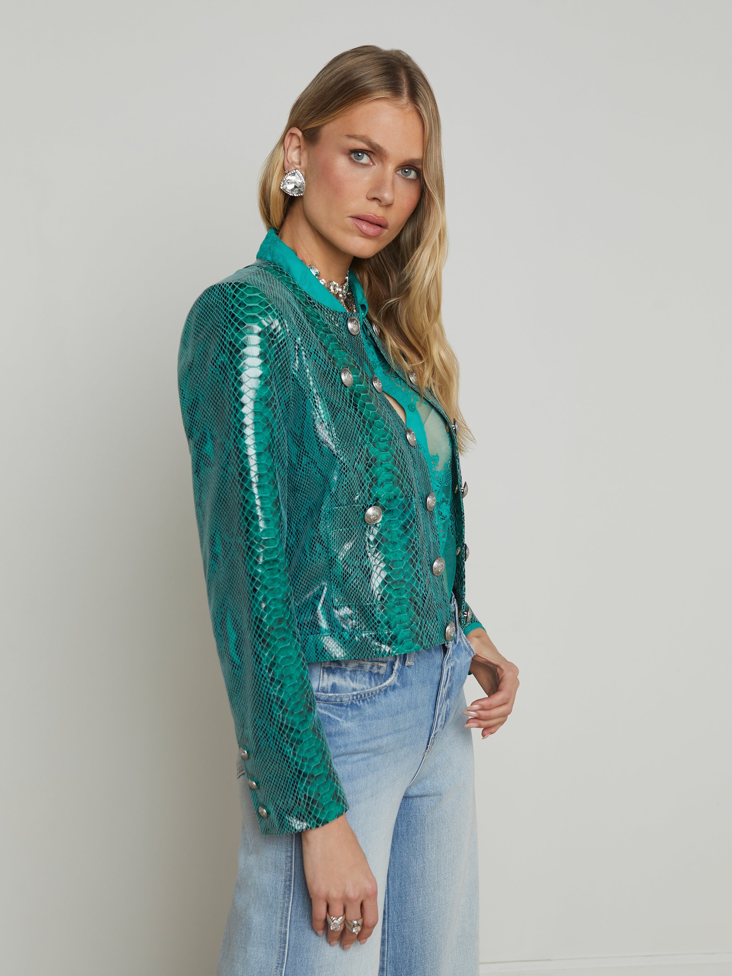 Jayde Leather Jacket - 4
